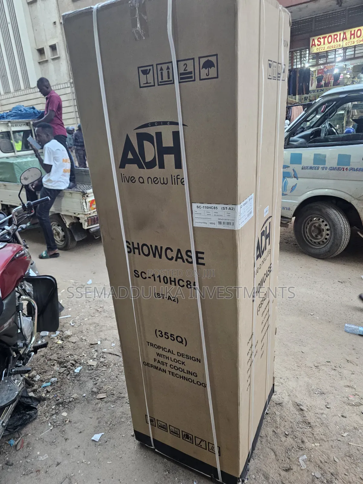 Adh Sc-110hc85 Showcase Refrigerator