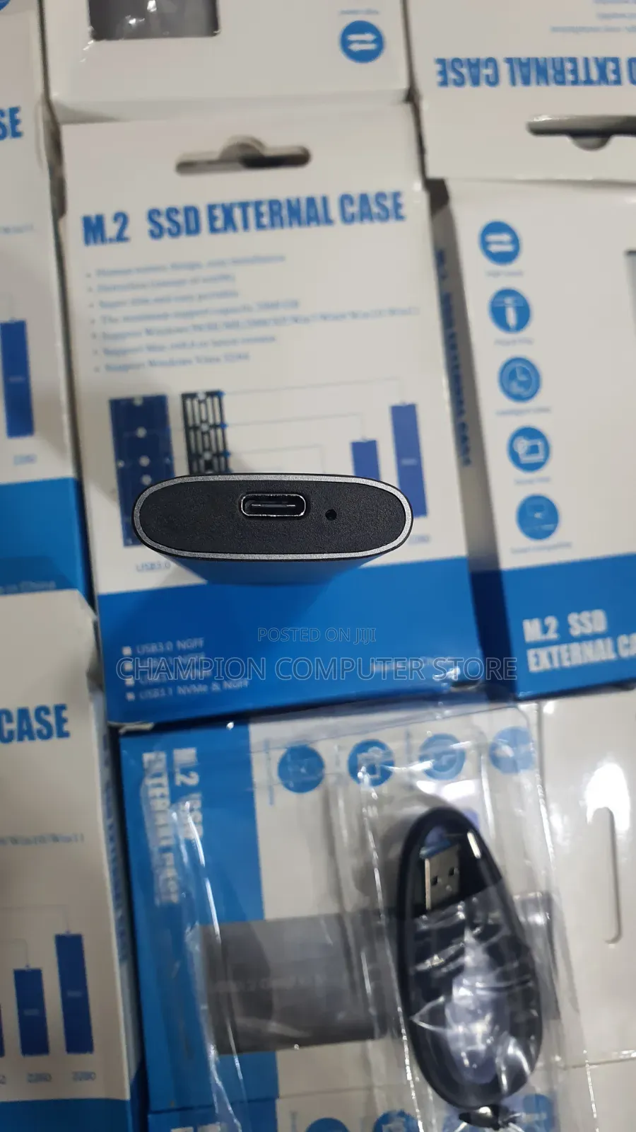 M.2 Nmve NGFF Usb-C 3.1 SSD External Case