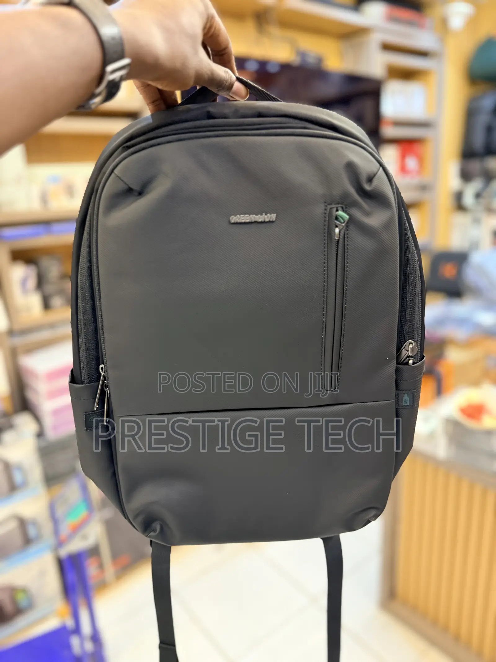 Green Lion Smithfield Laptop Backpack Bag, Fits 15.6" Laptop, iPad