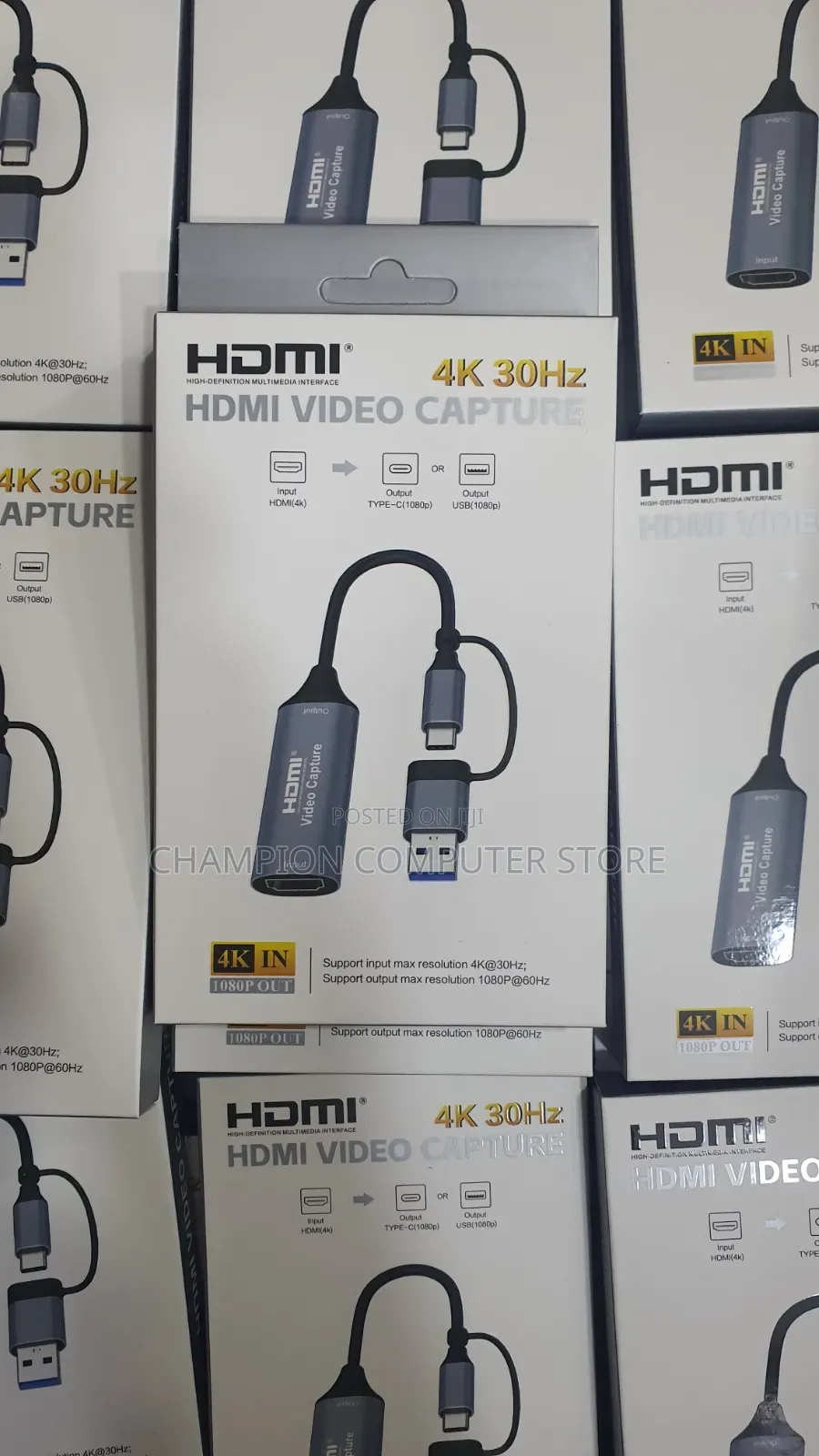 2-in-1 Usb/Type-C Hdmi Video Capture Card