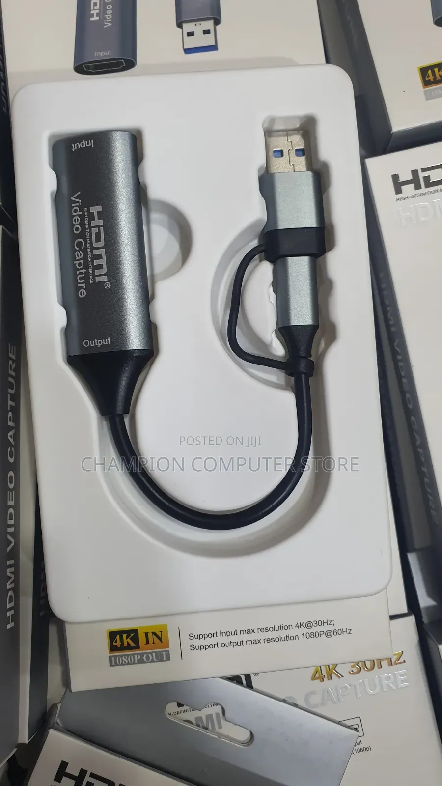 2-in-1 Usb/Type-C Hdmi Video Capture Card