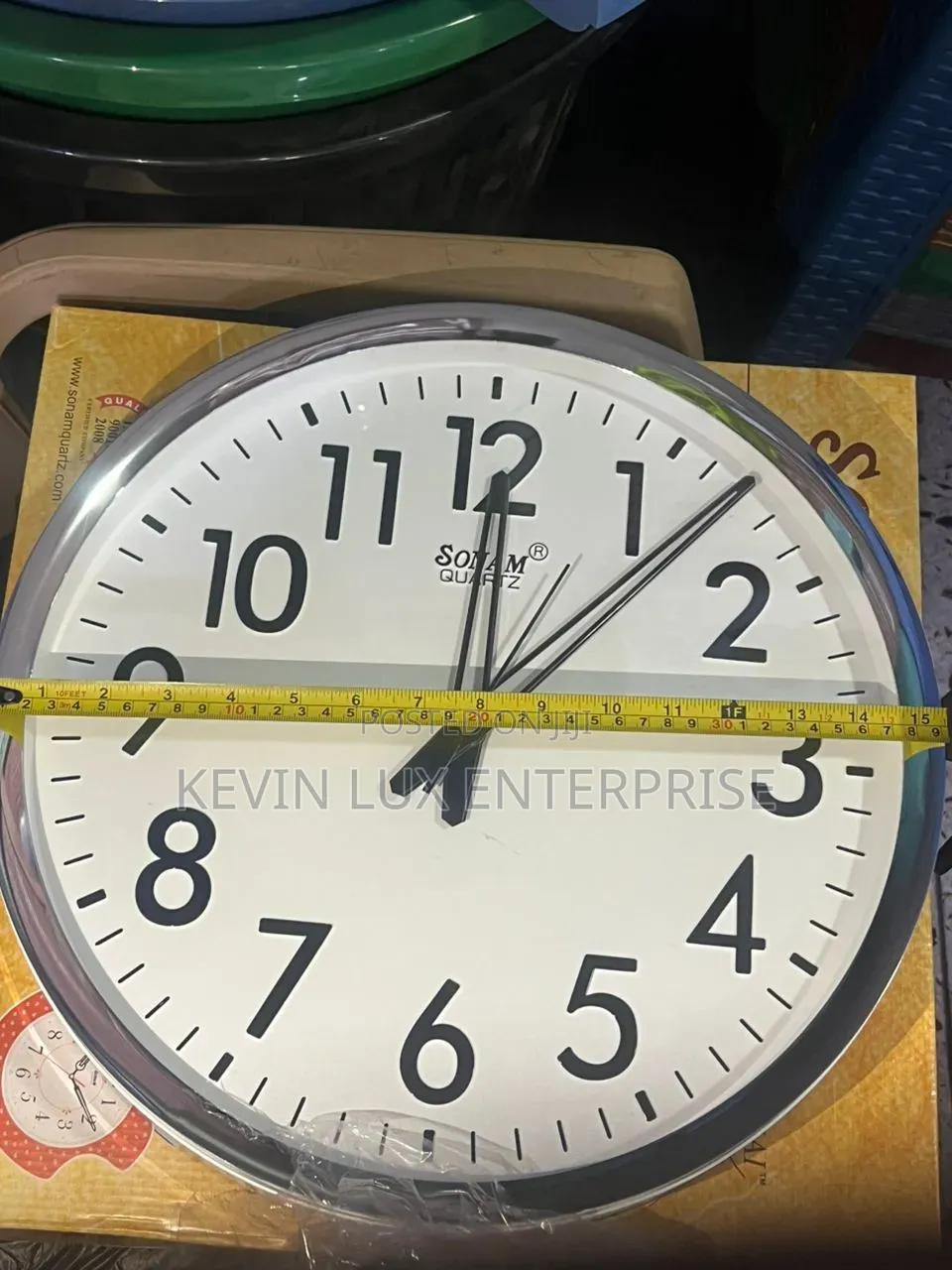 Sonam Wall Clock 40cm Big