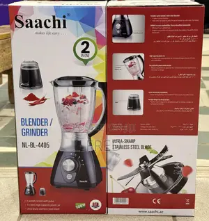 Saachi 2-in-1 Blender Grinder, Model Number Nl-Bl-4405.