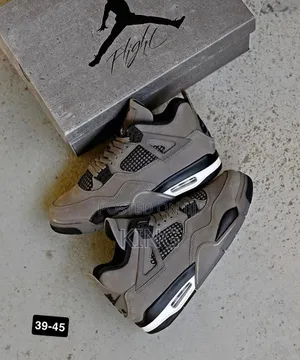 Nike Air Jordan Iv Sneakers Feature a Rugged Cave Stone Suede