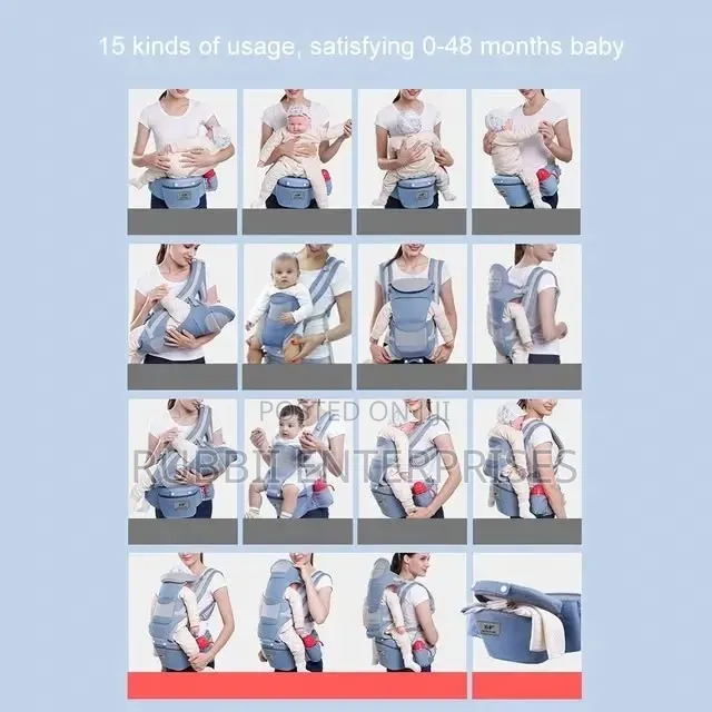 Baby Carrier With Hip Seat