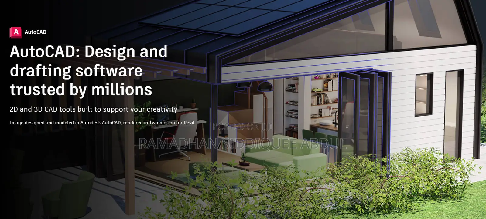 Autodesk Autocad Commercial for 1 Year
