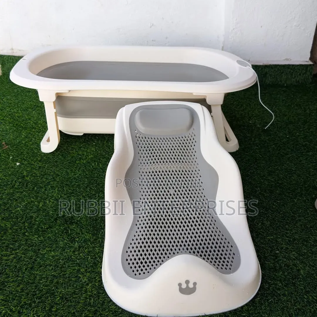 Foldable Baby Bath Tub Set