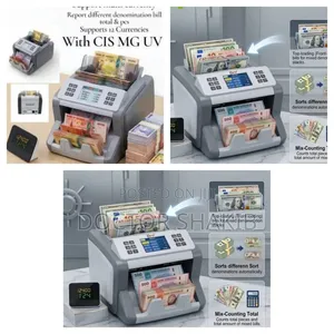Multi-Currency Back-Loading Cis Mixed Value Bill Counter