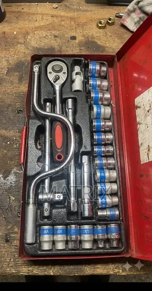 24pc Socket Wrench Spanner Set