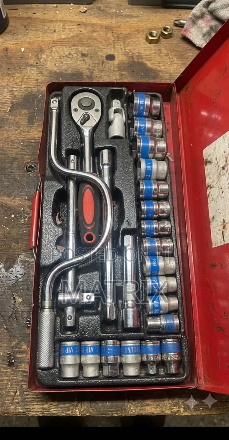 24pc Socket Wrench Spanner Set