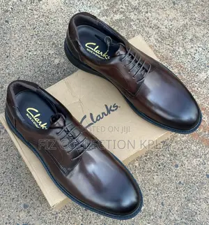 Clarks Executive Brown Leather