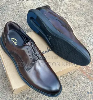 Clarks Executive Brown Leather