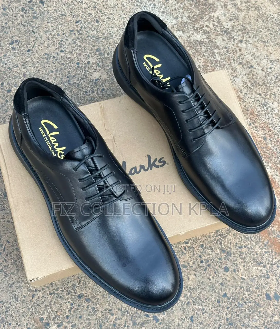 Clarks Black Crown