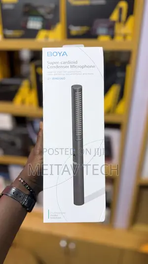 Boya by-Bm6060 Is a Super-Cardioid Condenser Microphone