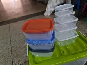 Kenpoly 5pcs Food Storage Containers Plastic Food Storage Containers