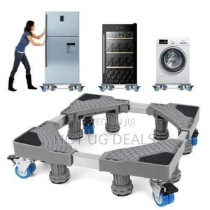 Heavy Duty Washing Machine Base Stand 4 Feet Refrigerator Base 50-75cm