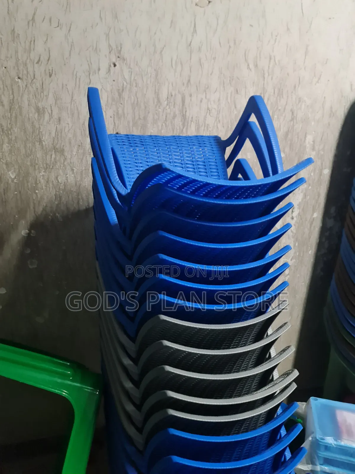 Splashed Metallic Stands Outdoor Garden Chairs Plastic Chairs