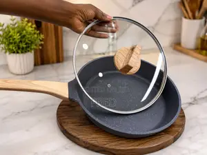Granite Nonstick Frying Pan With Cover