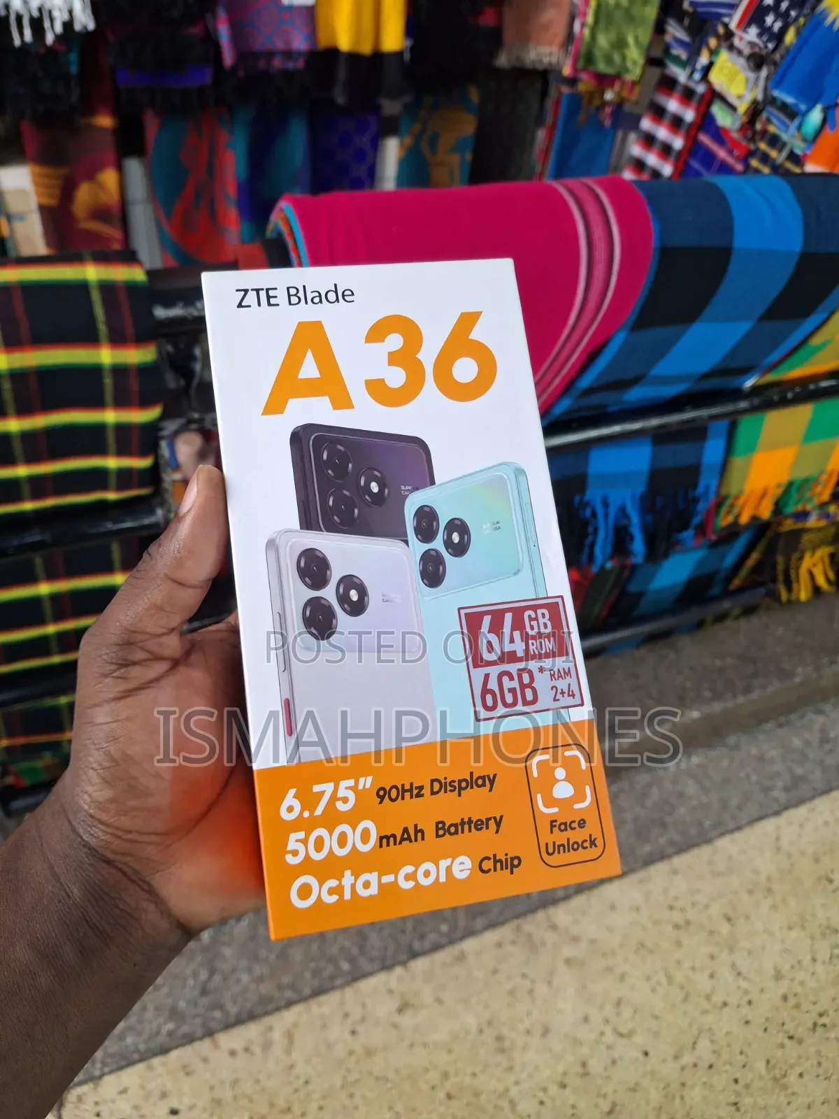 New ZTE Blade A36 64 GB Black
