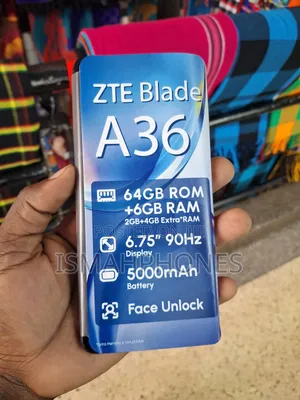 New ZTE Blade A36 64 GB Black