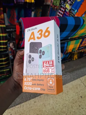 New ZTE Blade A36 64 GB Black