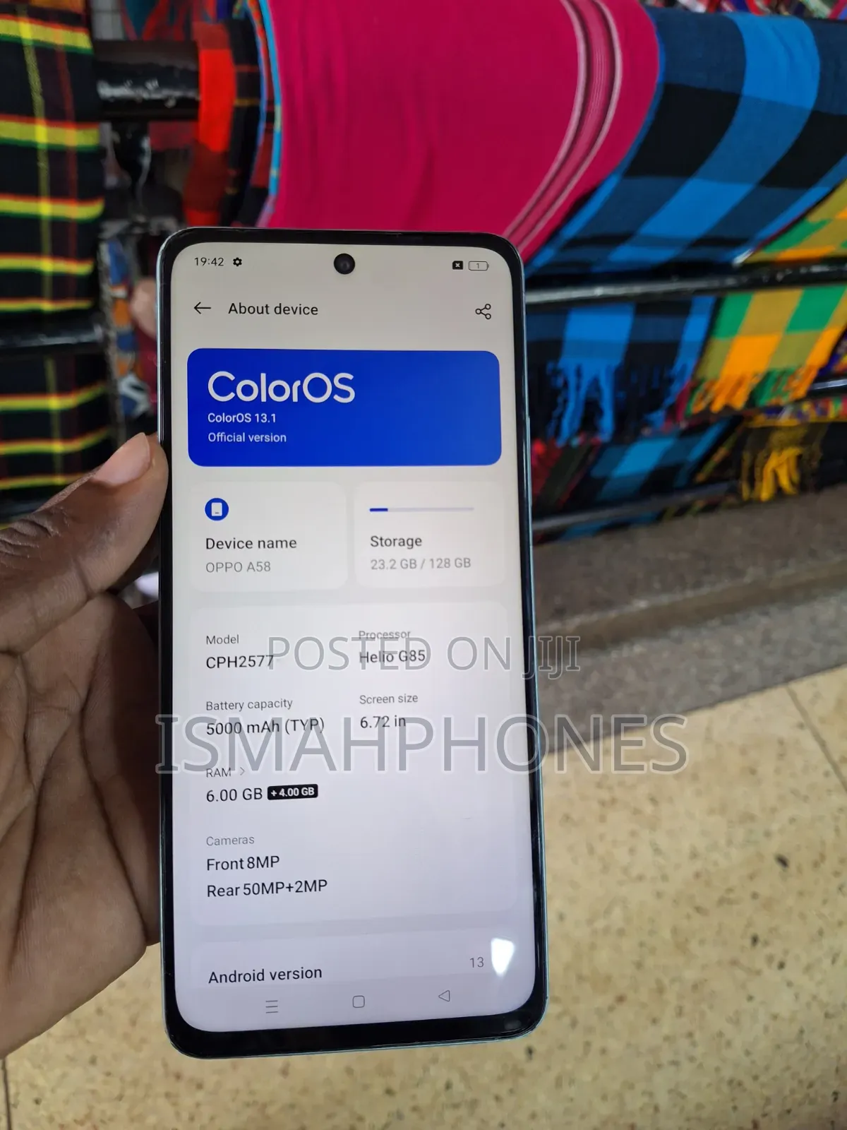 Oppo A58 128 GB Blue