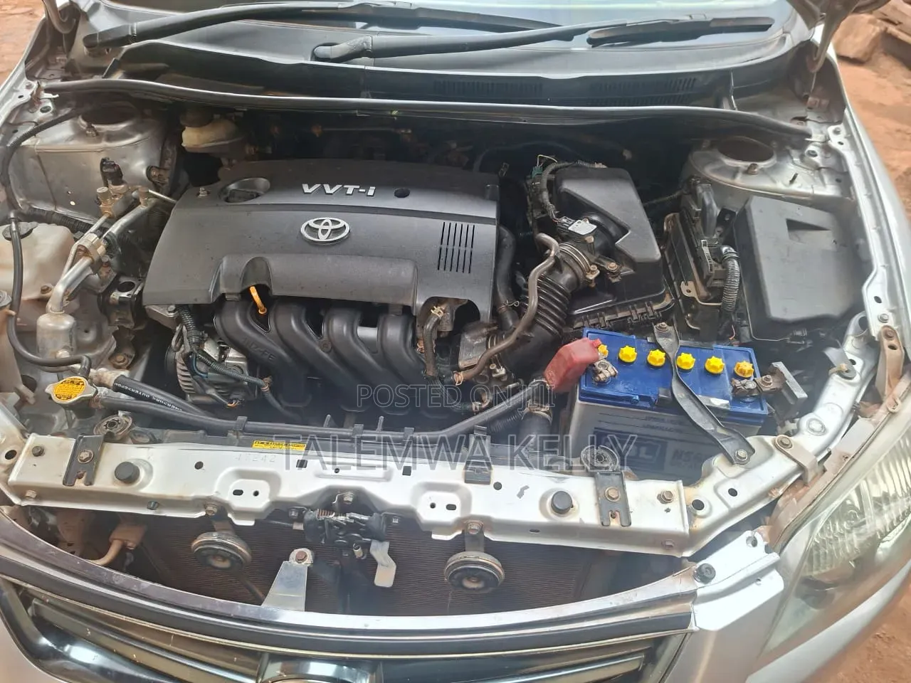 Toyota Corolla Fielder 2010 Silver