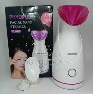 Facial Steamer Sauna Face Steamer Vaporizer - Purple White