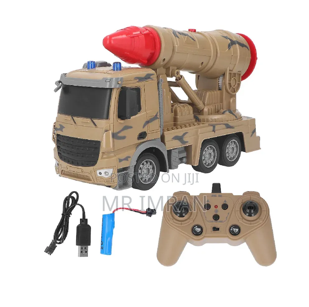 Remote-Controlled Military Missile Truck