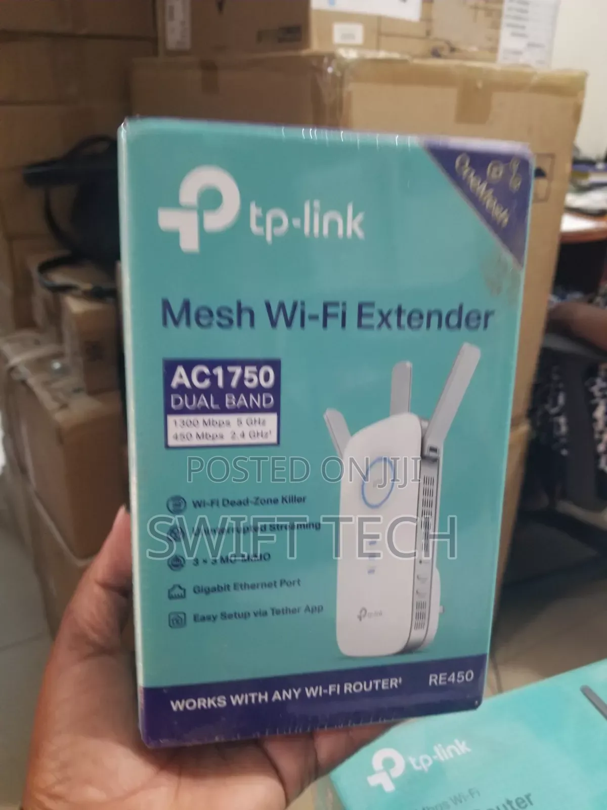 Tp-Link Mesh Wifi Extender Re450