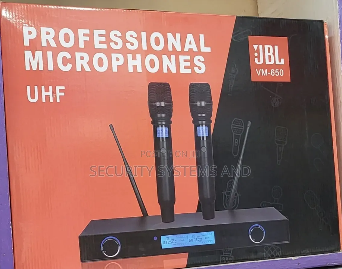 JBL Proffessional Wireless Microphone Vm-650