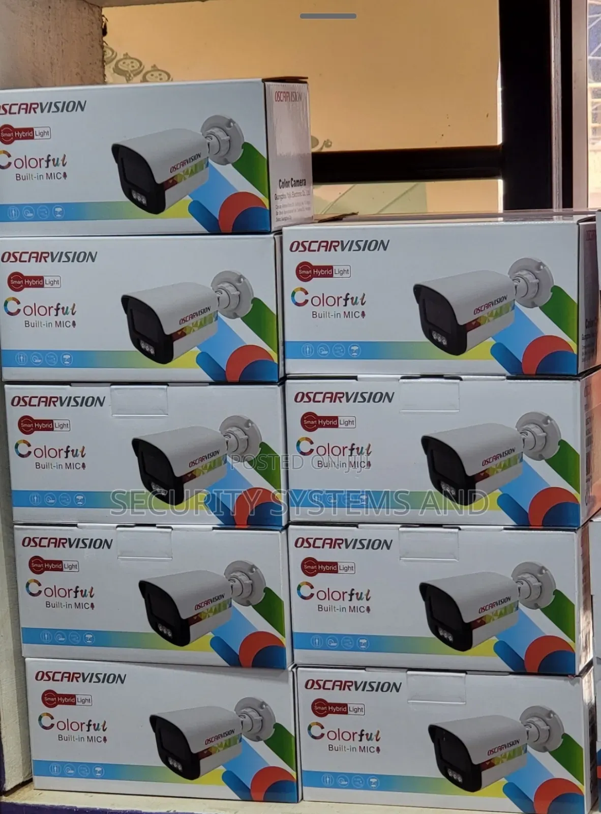 CCTV Security Cameras- Colur Vu Bullet Cameras-5mp