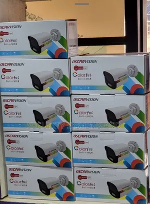 CCTV Security Cameras- Colur Vu Bullet Cameras-5mp