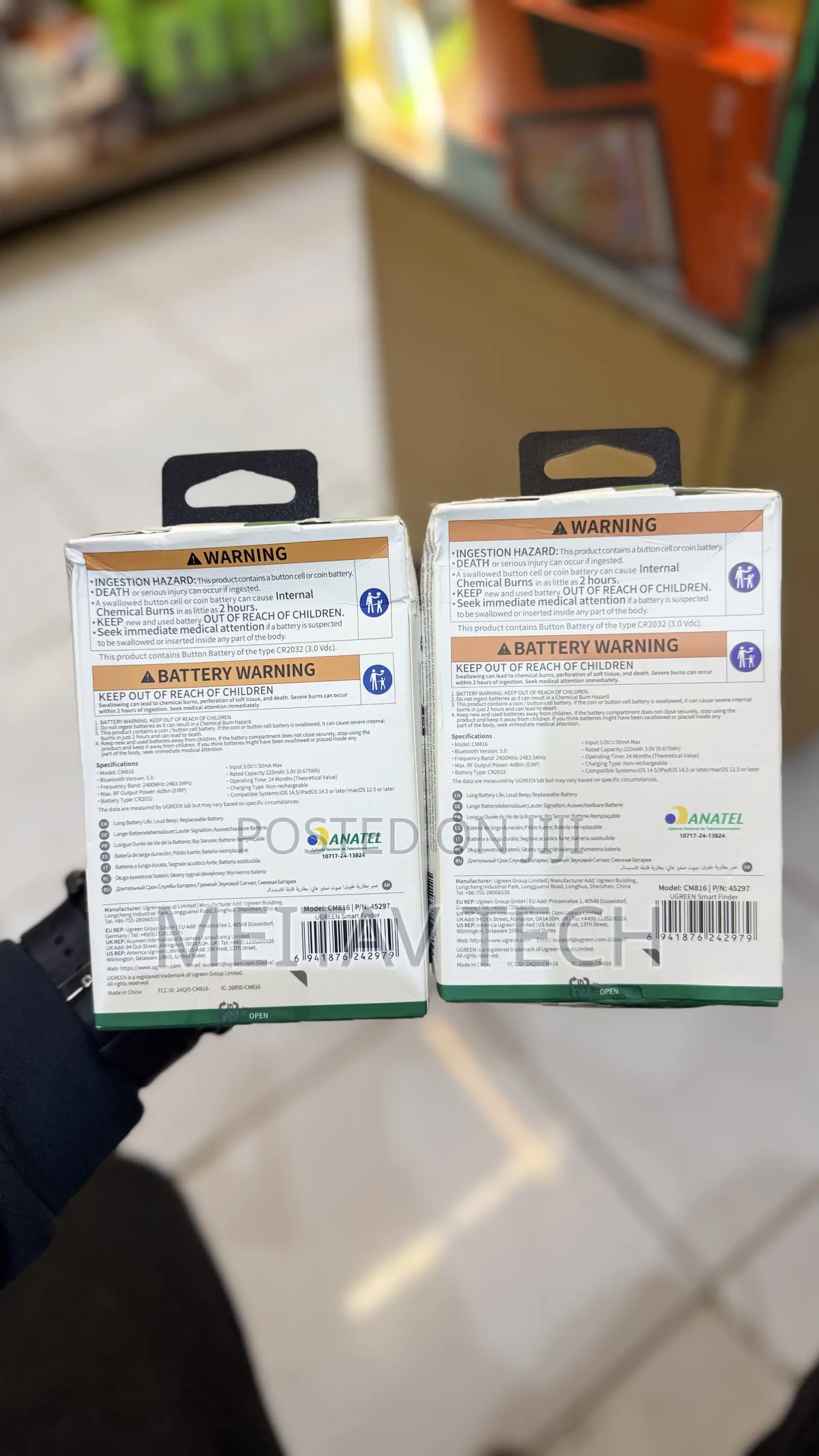 Ugreen Smart Finder Finetrack Air Tracker Tags