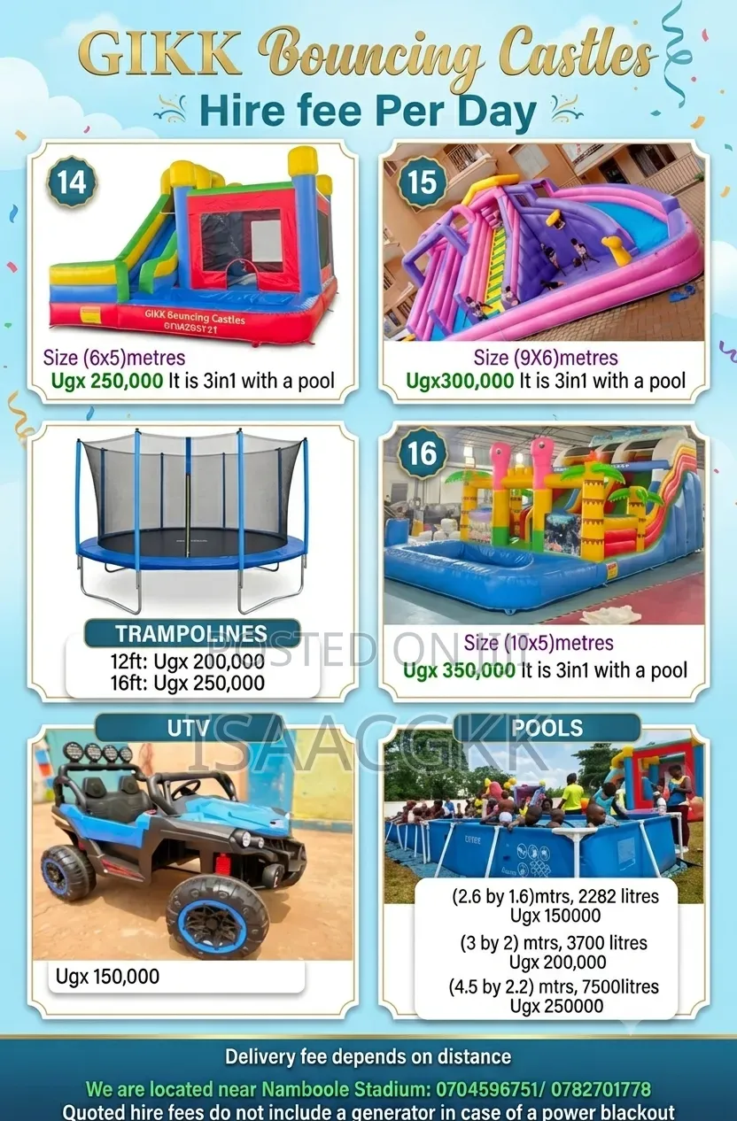 Bouncing Castles for Hire