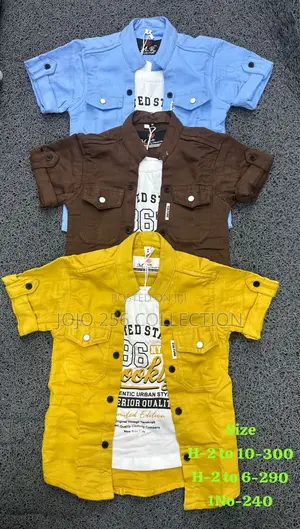 2 in 1 Boys Shirts