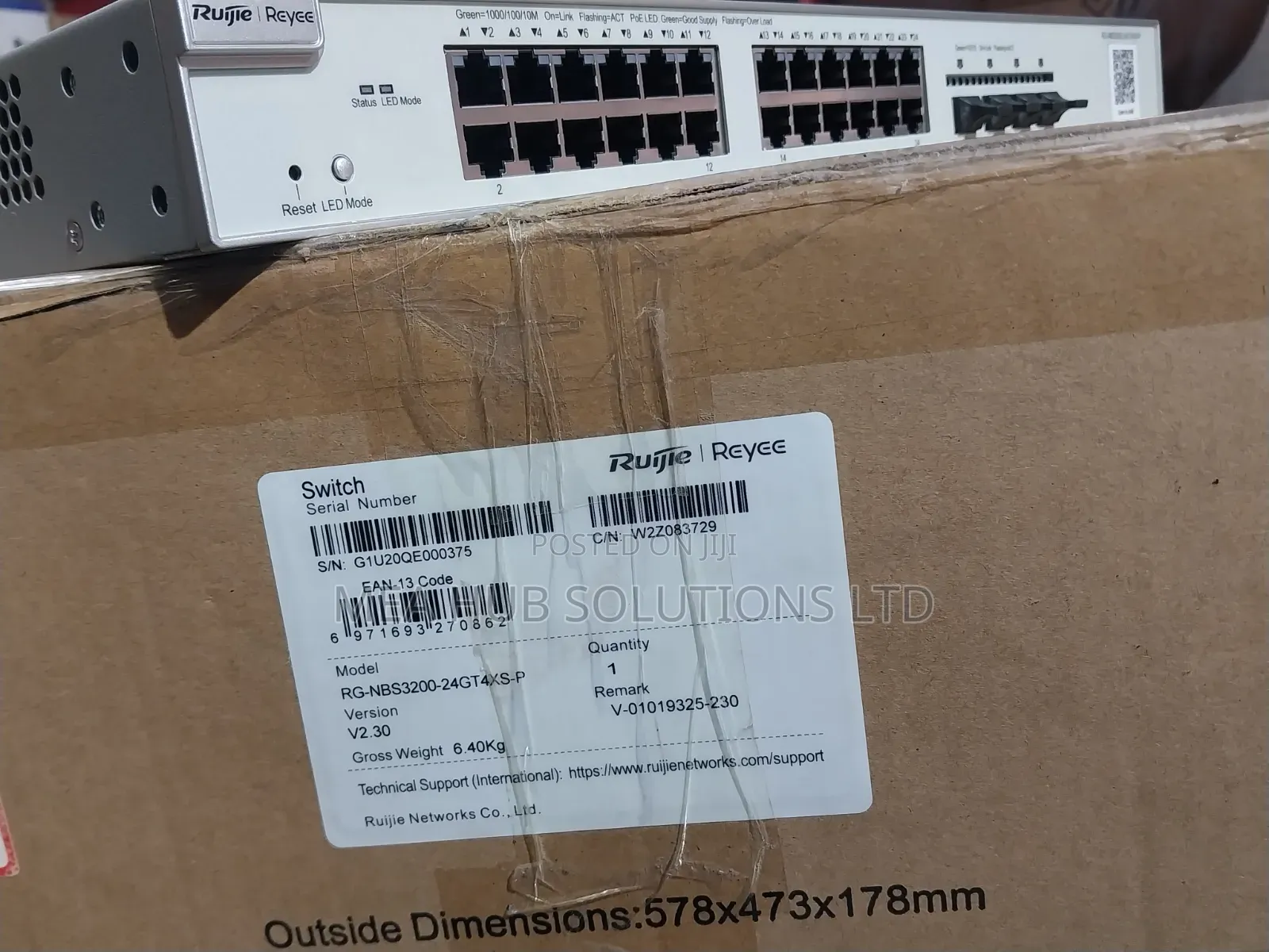 Rg-Nbs3200-24gt4xs-P Switch