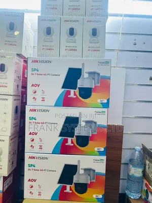 Hik Vision Solar Powered 4g CCTV