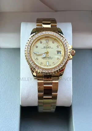 Rose Gold Cream Face Women's Original Wrist Analog Time Piece