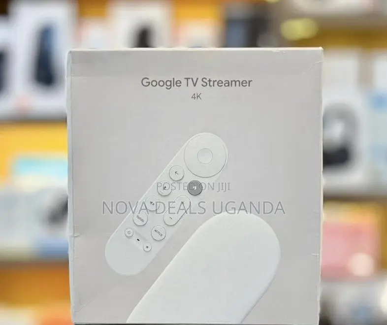 Google TV Streamer - Fast Streaming With Voice Search Remote
