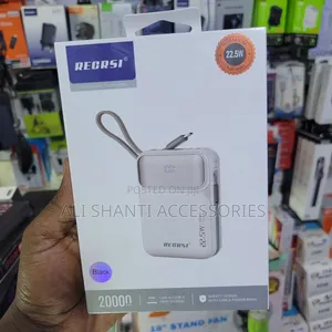 22.5w Fast Charger Power Bank 20000mah Recrsi