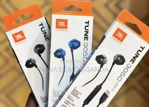 JBL Tune 305c Usb-C Wired Hi-Res in-Ear Headphones, Black