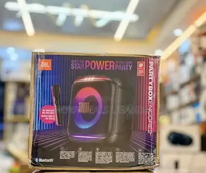 JBL Partybox Encore 2 Portable Bluetooth Speaker With Wireless Mic