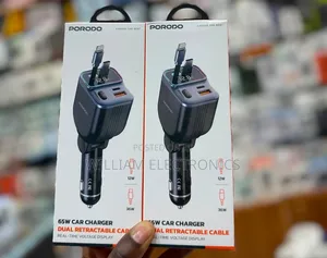 Porodo 65w Car Charger/Porodo Car Charger