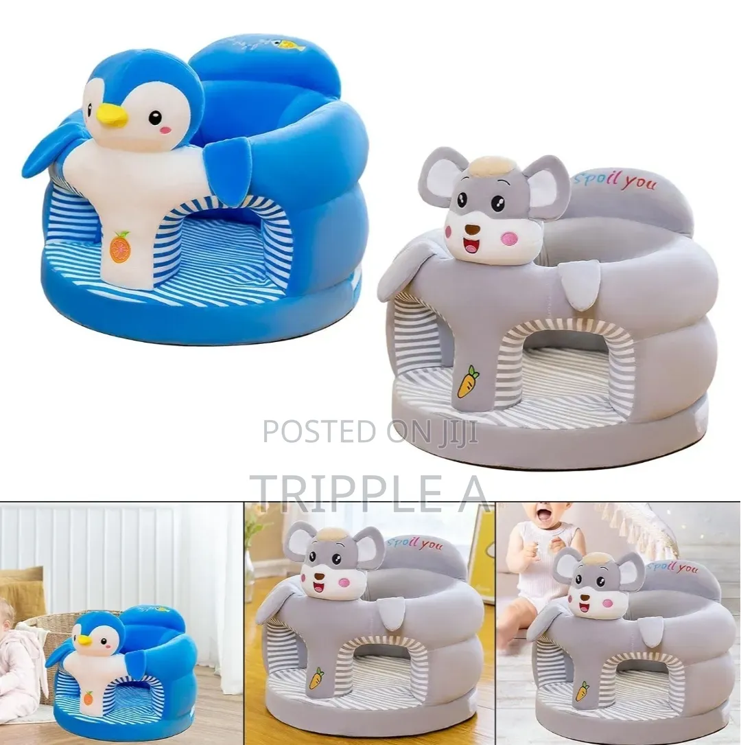 Baby Supportive Cute Plush Sofa Cover