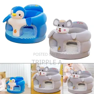 Baby Supportive Cute Plush Sofa Cover