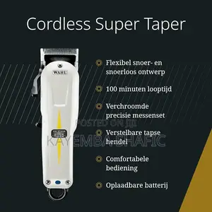 Wahl Professional Cordless Super Taper Hair Clipper - Original