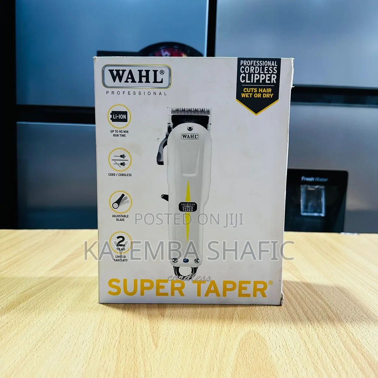Wahl Professional Cordless Super Taper Hair Clipper - Original