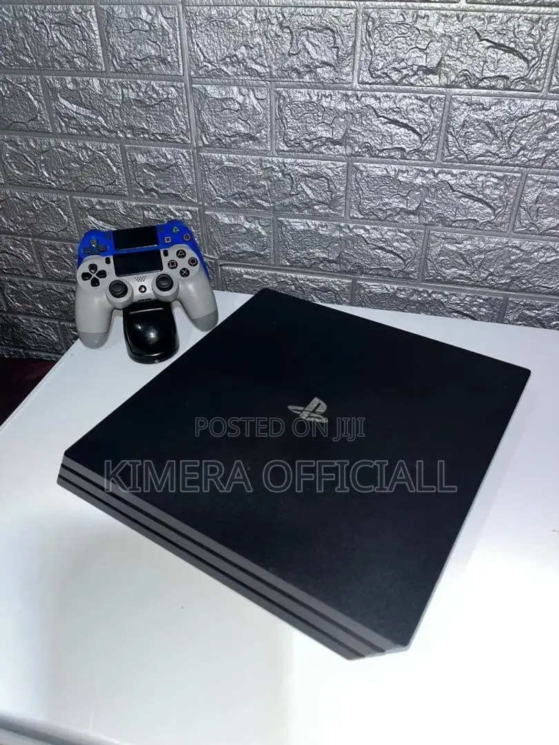 Ps4 Pro Console With 2 Controllers and 12+ Installed Games