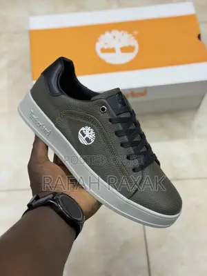 Men’S Green/Grey Timberland Smart Casual Sneakers